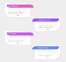 CSS Timeline Style 204